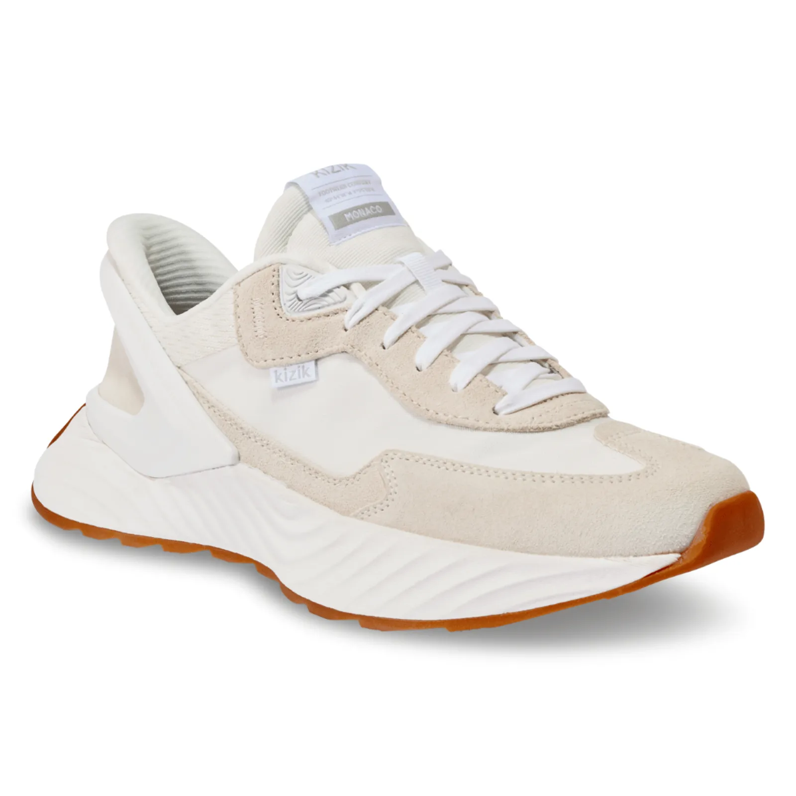 Kizik Mens Monaco Slip On Suede Trainers