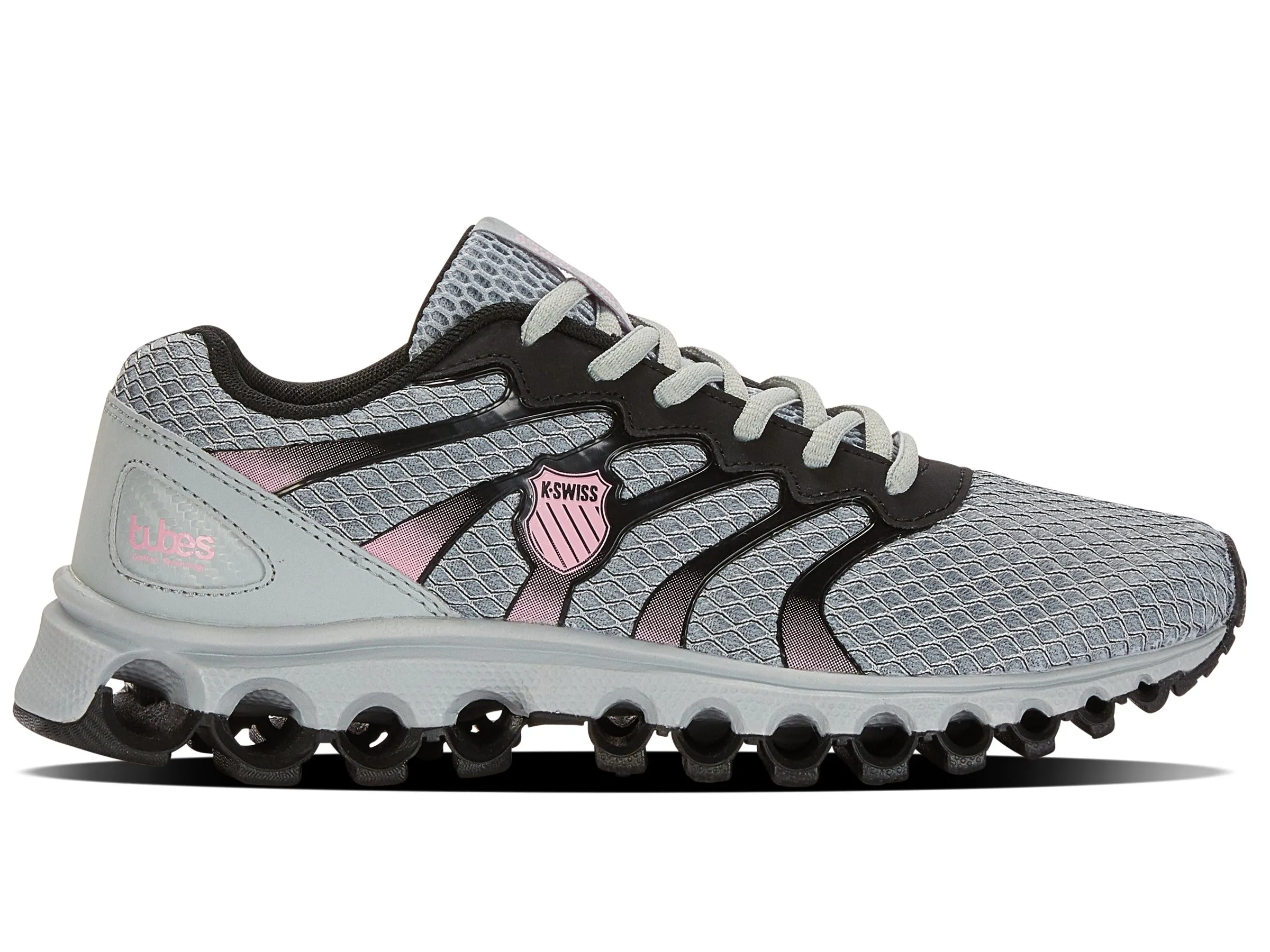 K.SWISS 97112-048-W | TUBES 200 | HIGH RISE/BLACK/ORCHID PINK