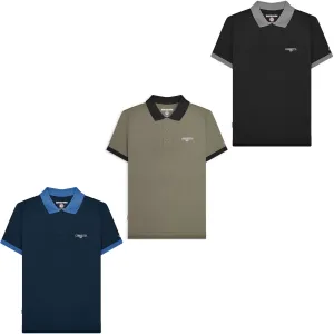 Lambretta Men Originals Short Sleeve Cotton Polo Shirt