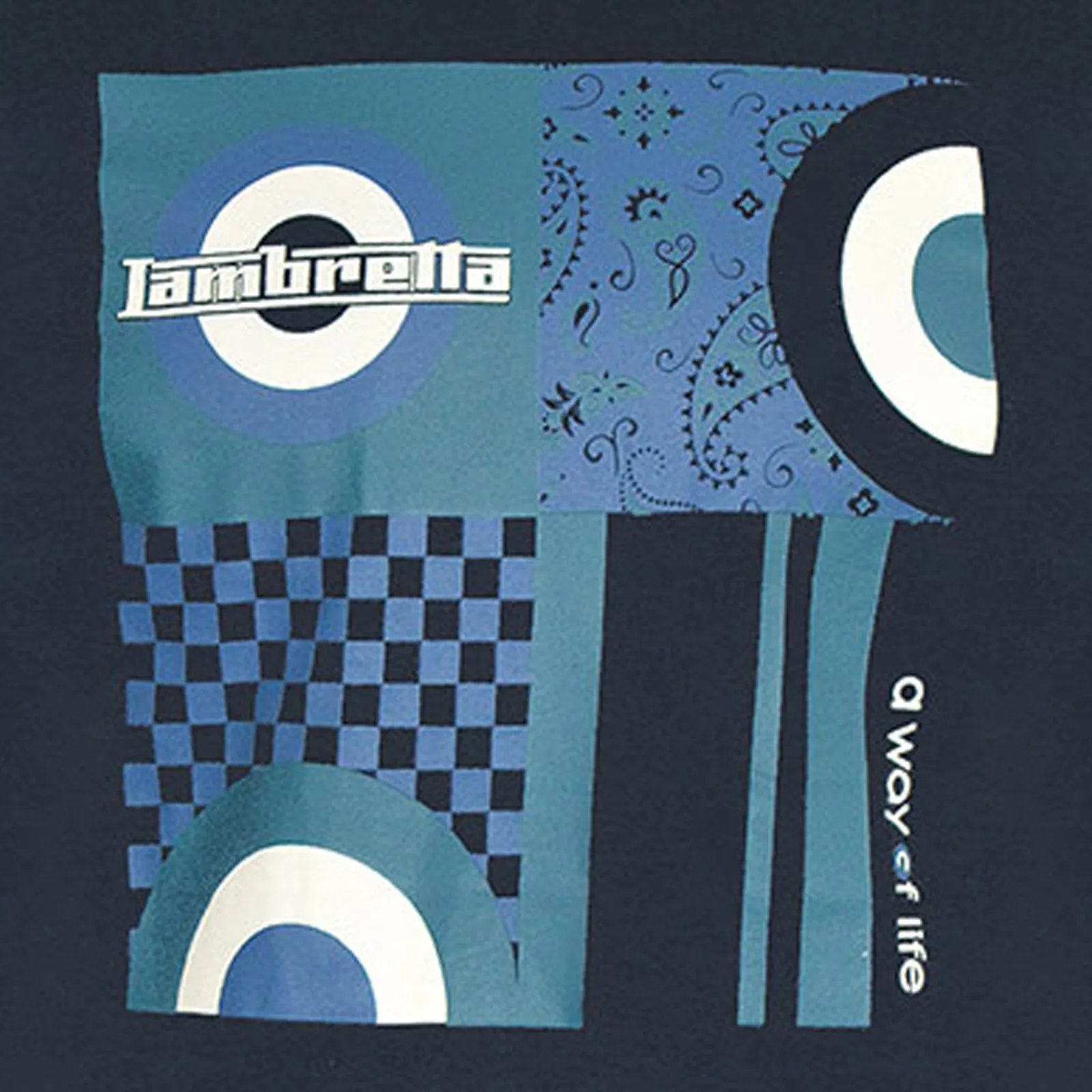 Lambretta Mens Album Graphic Retro T-Shirt