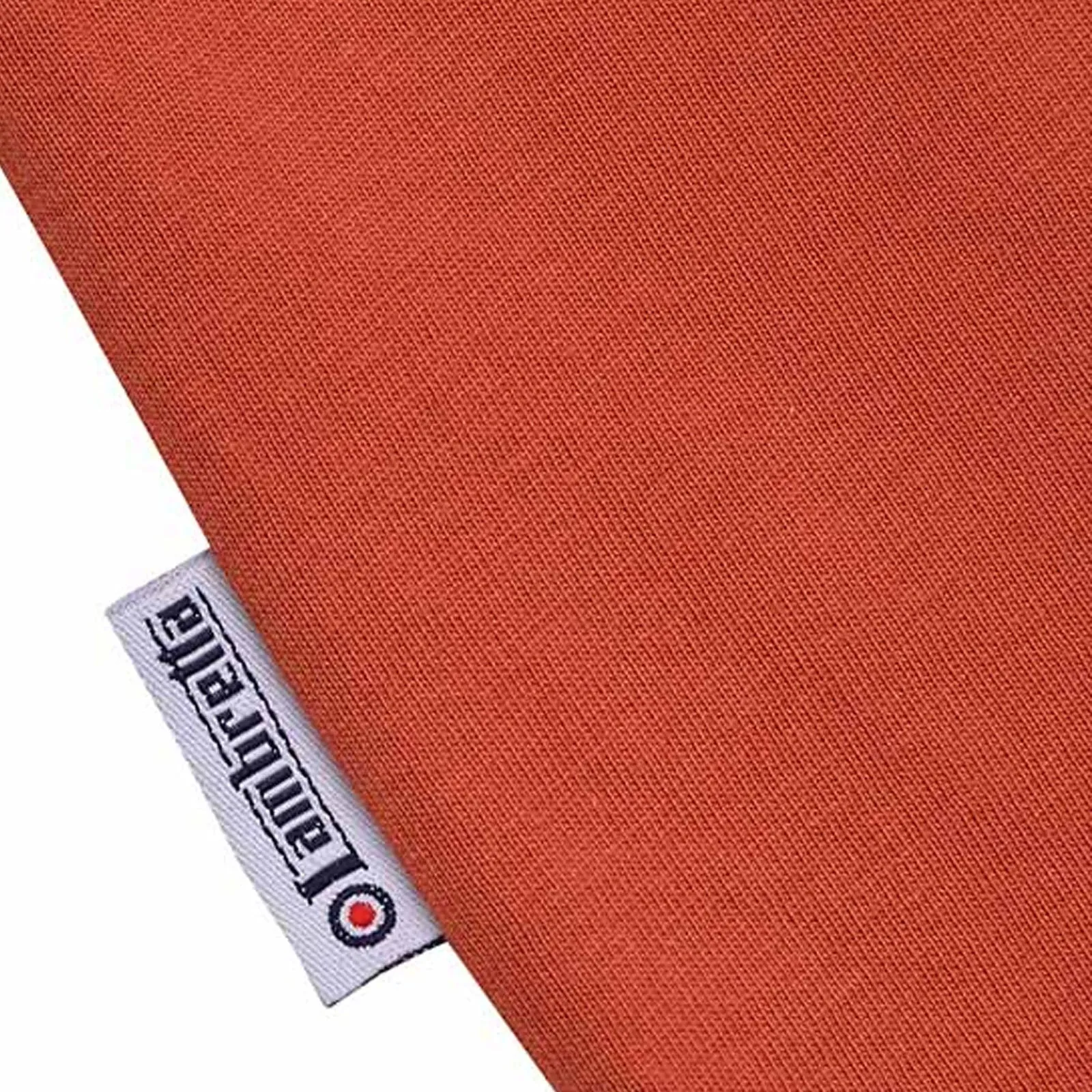 Lambretta Mens Badge Panel Short Sleeve Crew Neck T-Shirt
