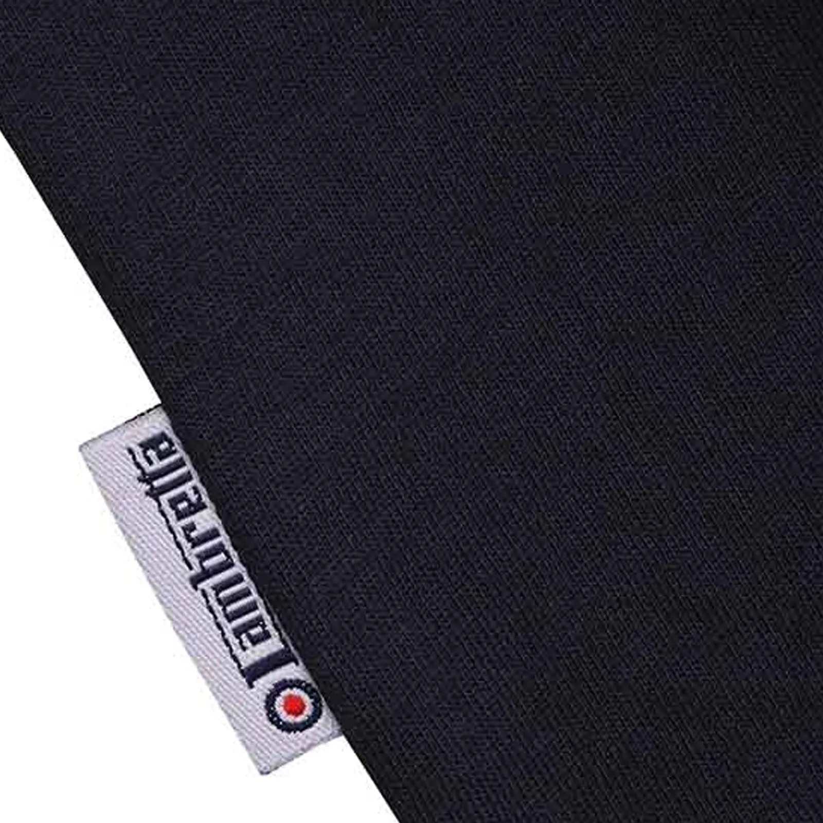 Lambretta Mens Badge Panel Short Sleeve Crew Neck T-Shirt