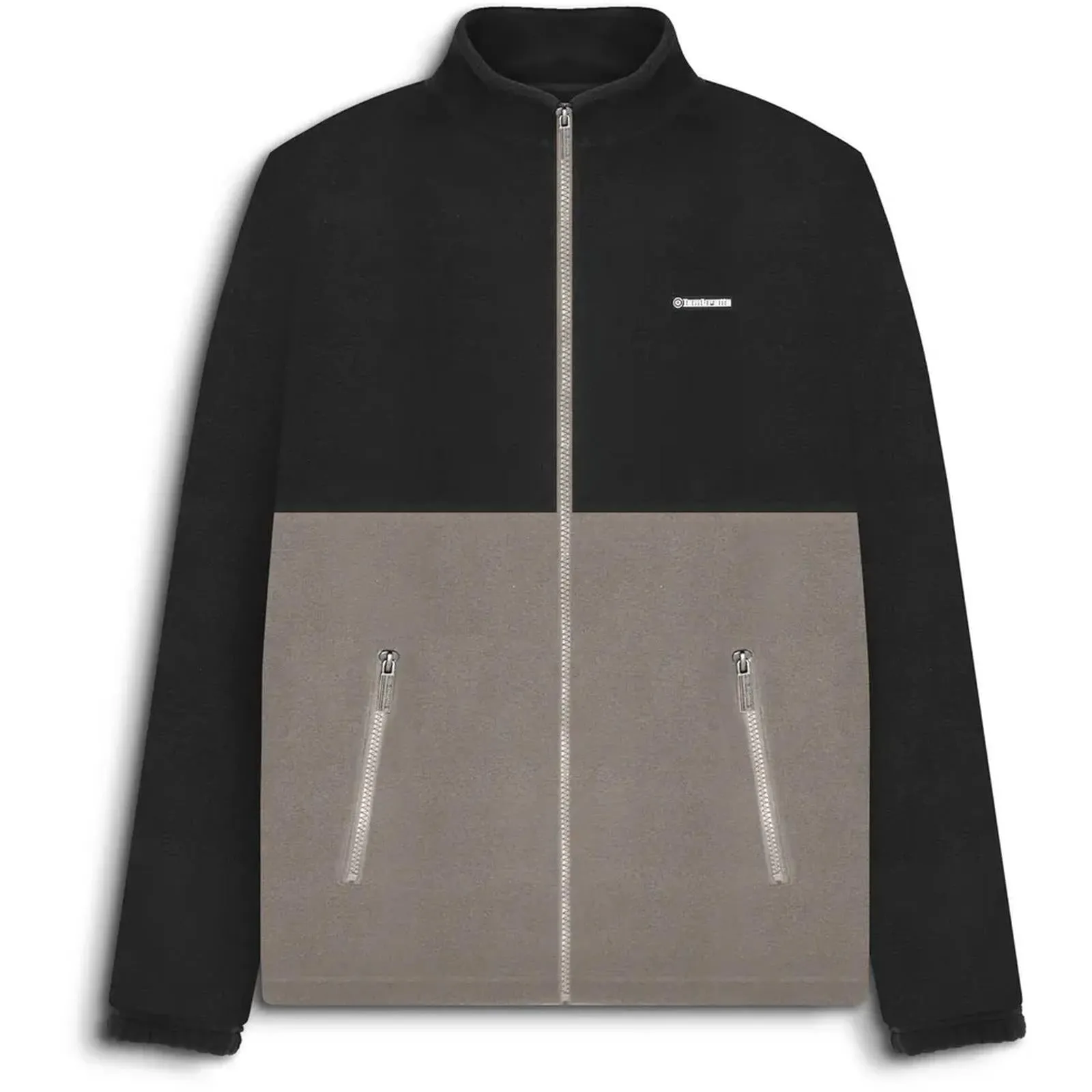 Lambretta Mens Contrast Panel Polar Fleece