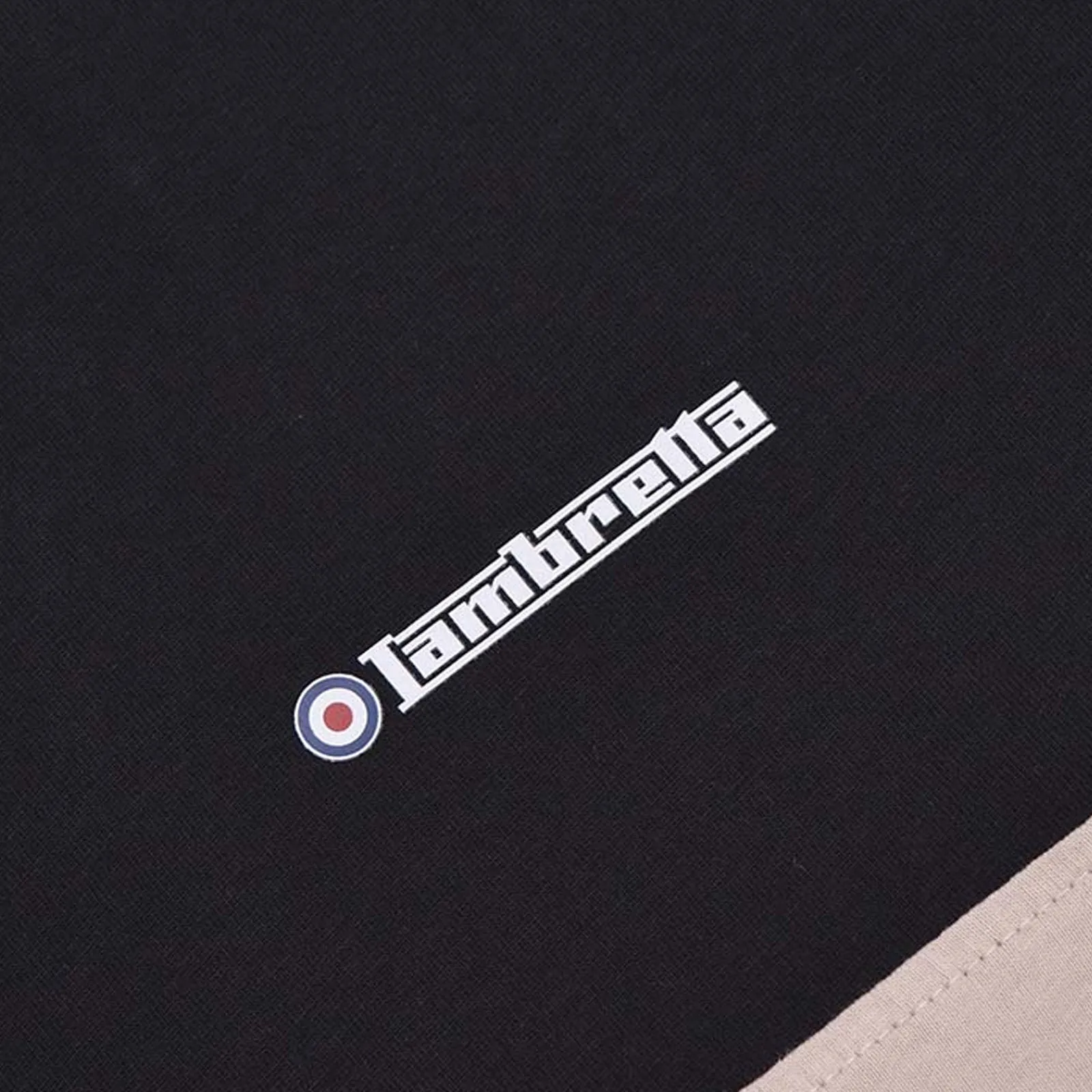 Lambretta Mens Contrast Panel Short Sleeve Polo Shirt