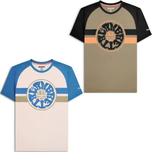 Lambretta Mens Contrast Raglan Short Sleeves T-Shirt