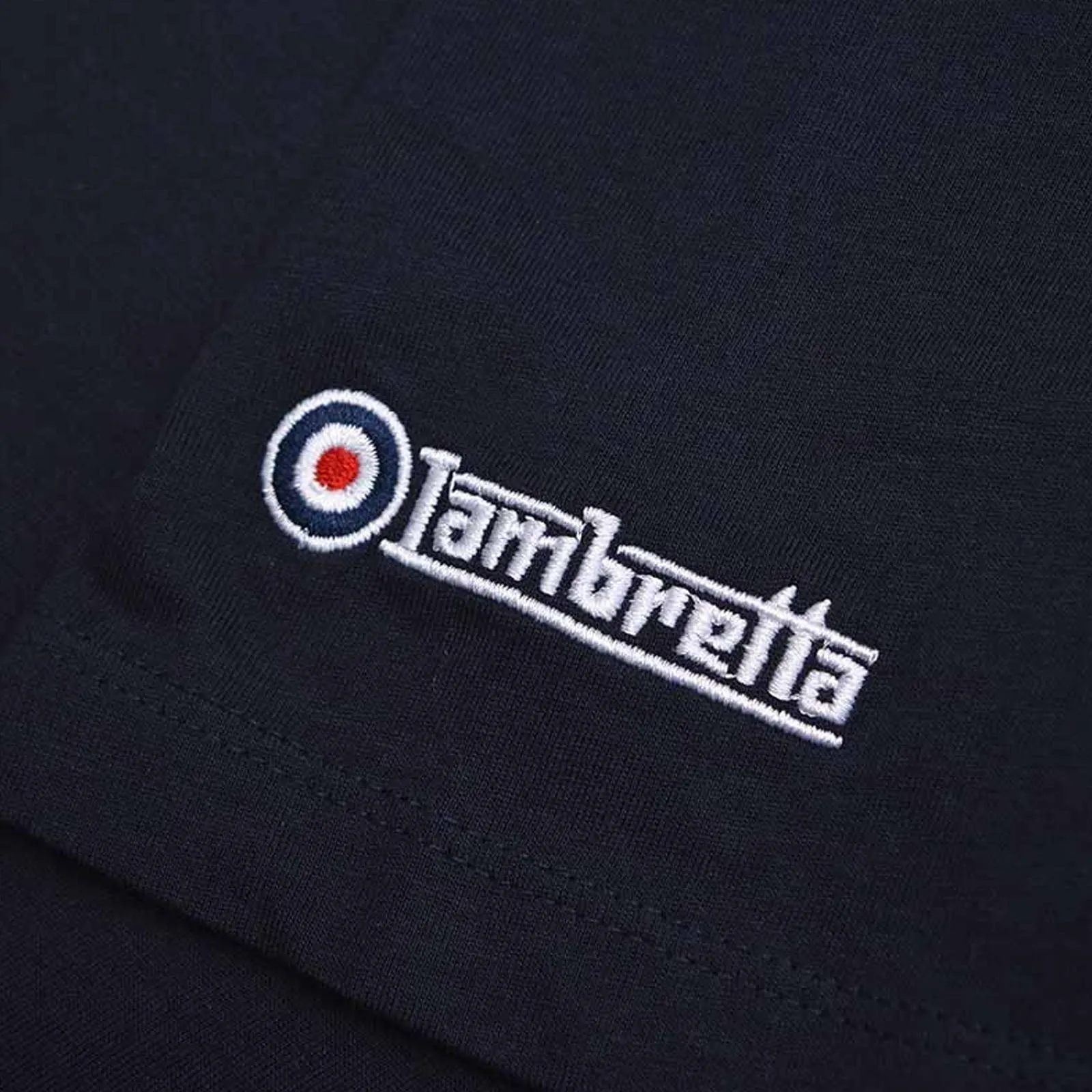 Lambretta Mens Cover Short Sleeve Crew Neck T-Shirt
