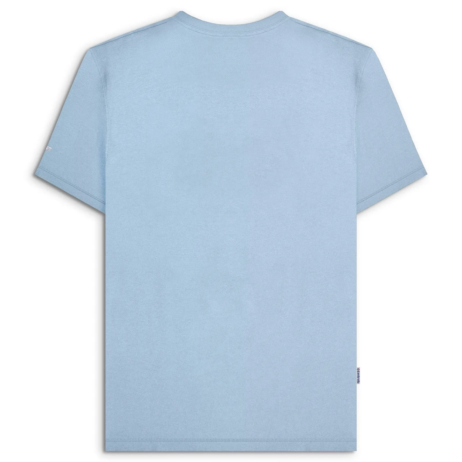 Lambretta Mens Fade Racing Stripe Short Sleeve T-Shirt