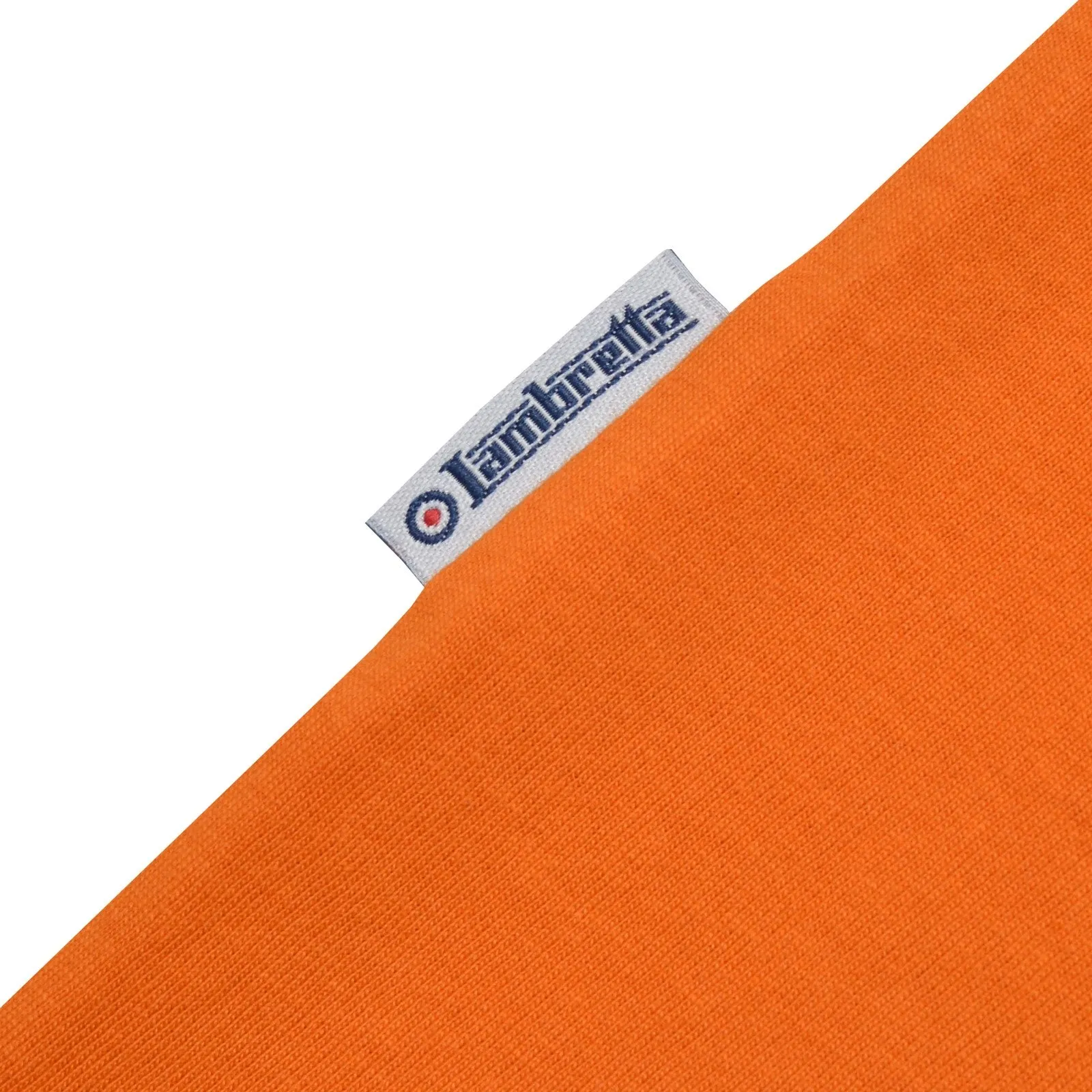 Lambretta Mens Fade Racing Stripe Short Sleeve T-Shirt