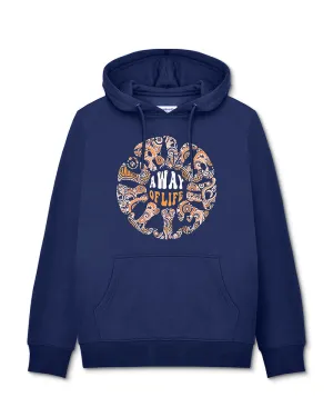 Lambretta Mens Festival Hoodie - Navy
