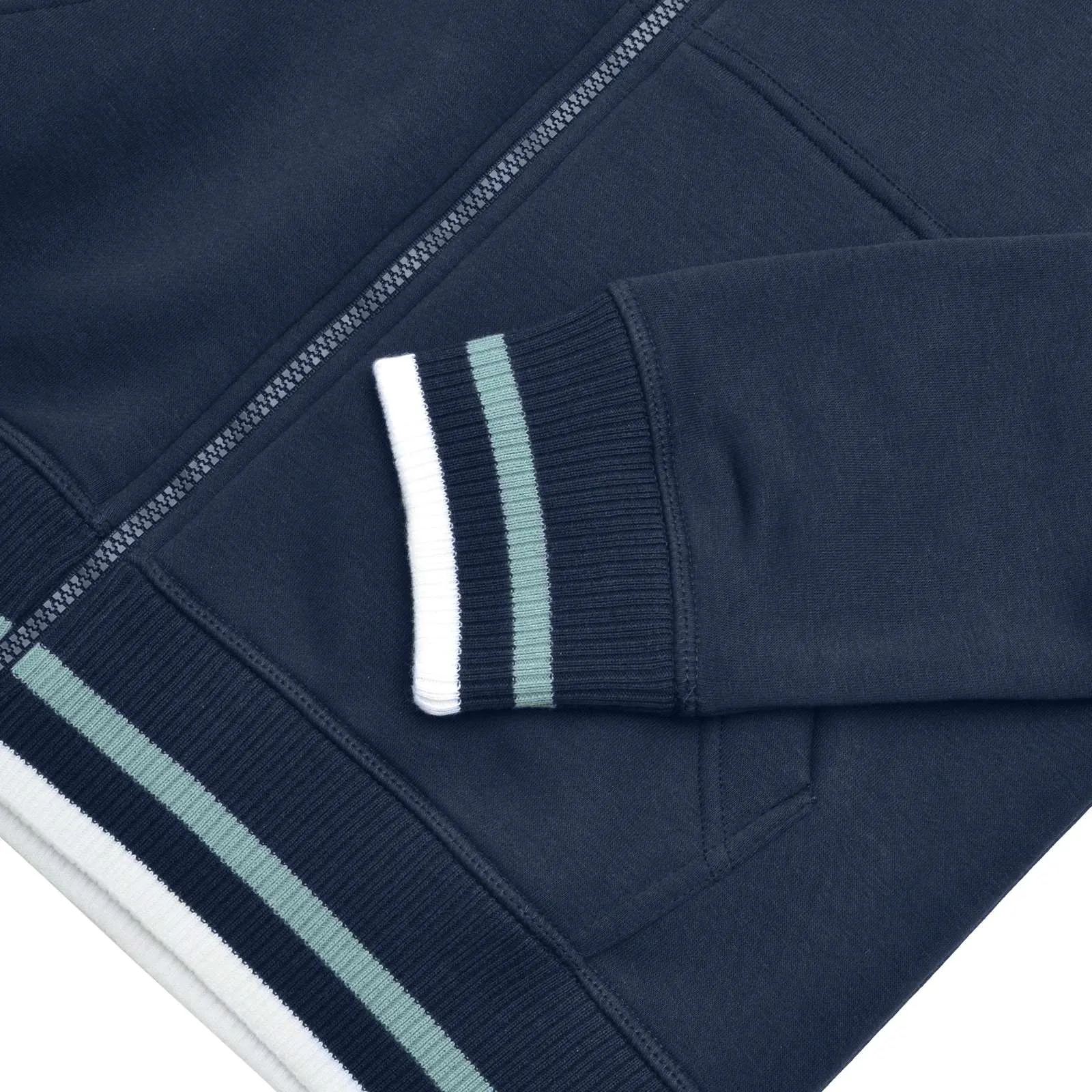 Lambretta Mens Full Zip Twin Tipped Hoodie