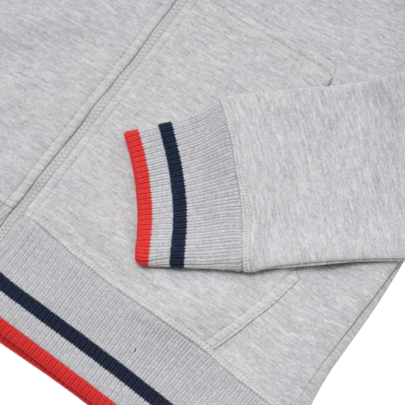 Lambretta Mens Full Zip Twin Tipped Hoodie