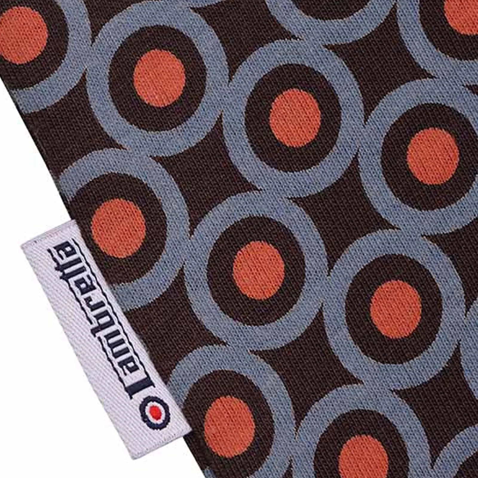 Lambretta Mens Geo Target Short Sleeve Crew Neck T-Shirt