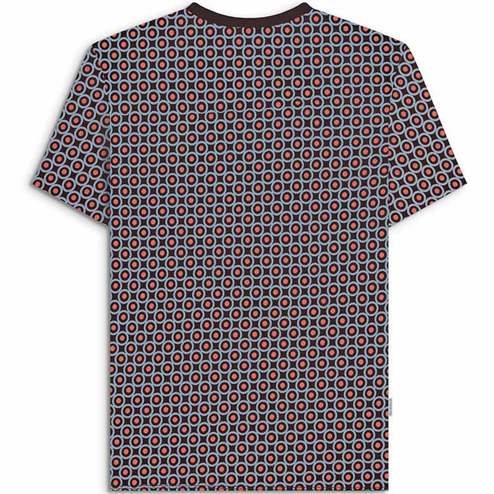 Lambretta Mens Geo Target Short Sleeve Crew Neck T-Shirt