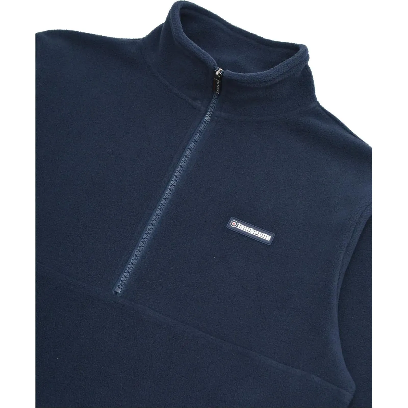Lambretta Mens Half Zip Polar Fleece