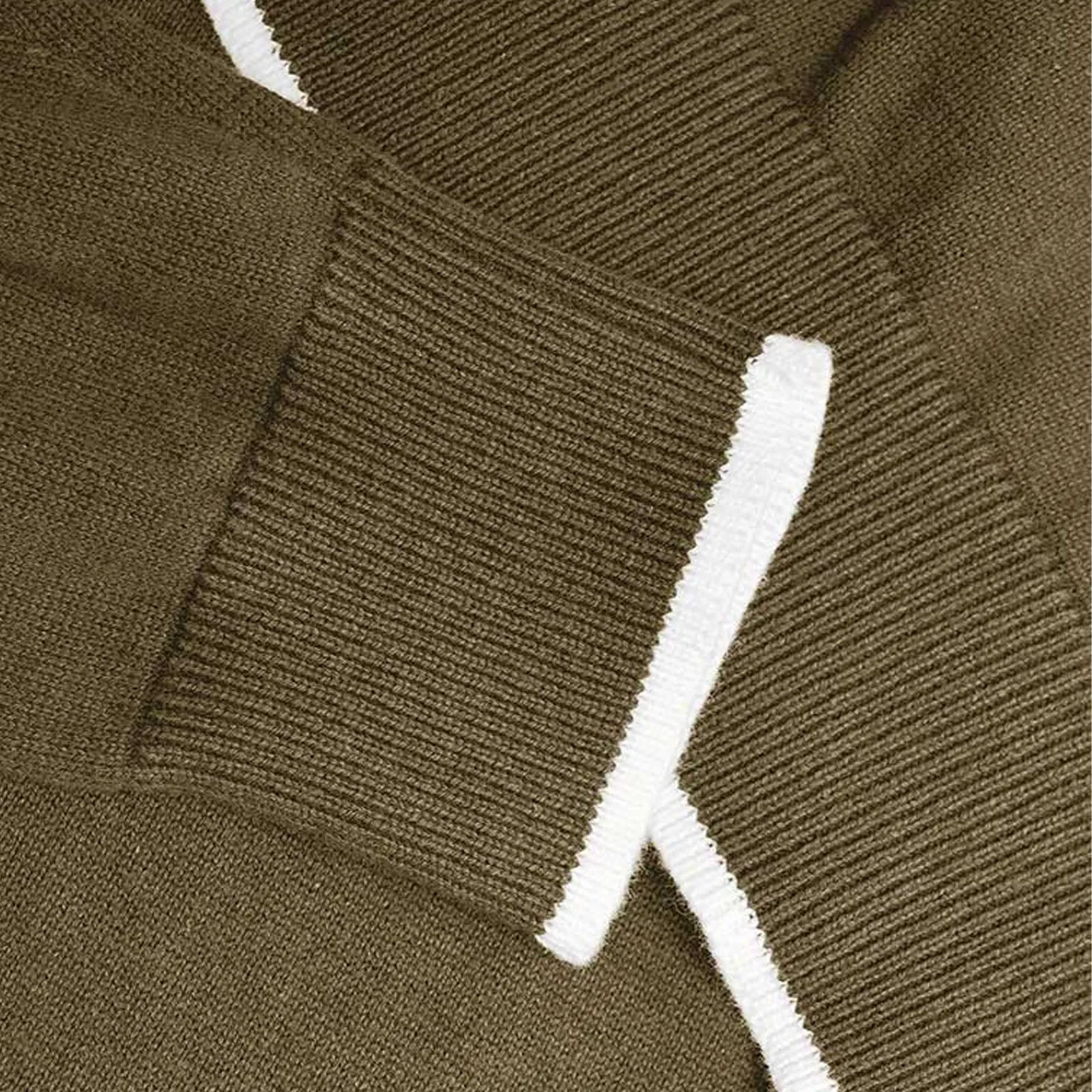 Lambretta Mens Knitted Long Sleeve Polo Shirt
