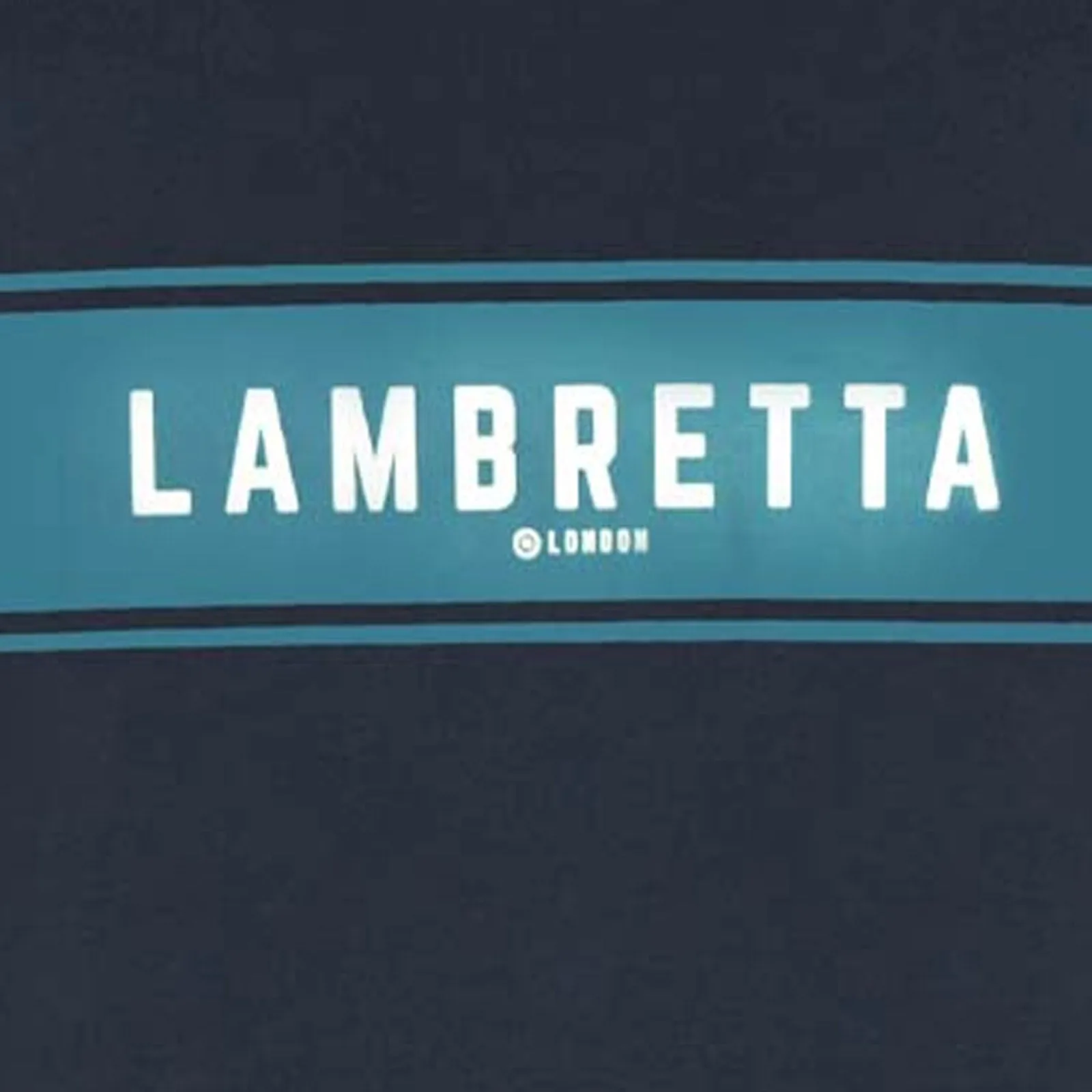 Lambretta Mens Logo Panel Raglan Retro T-Shirt