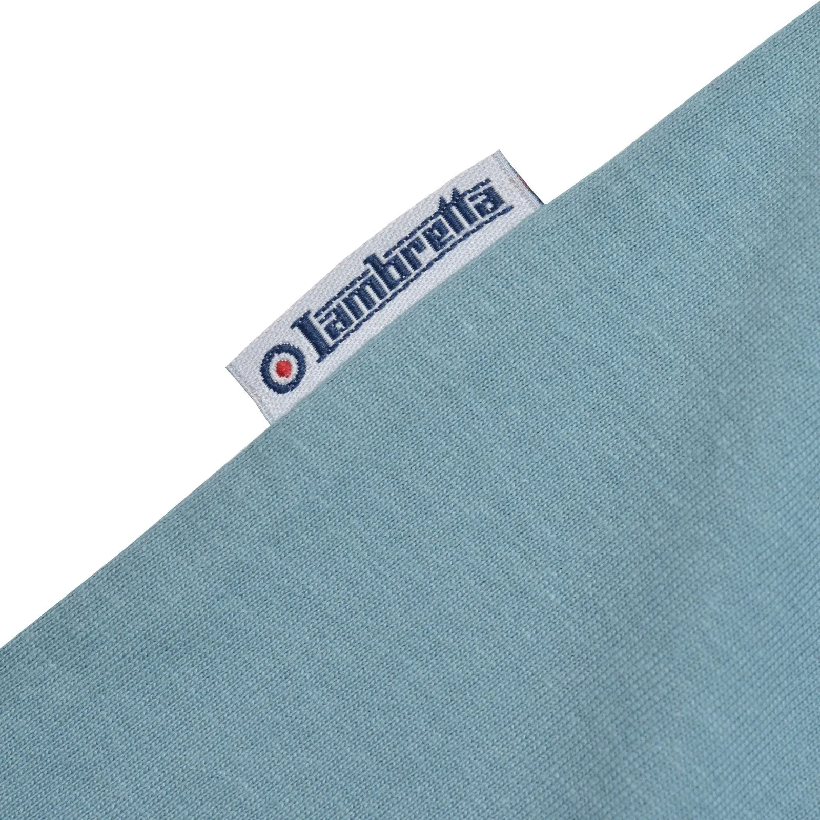 Lambretta Mens Logo Ringer Crew Neck Cotton T-Shirt