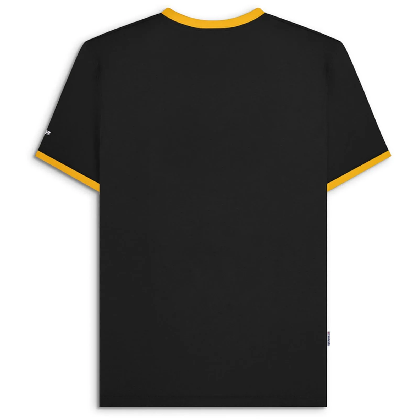 Lambretta Mens Logo Ringer Crew Neck Cotton T-Shirt