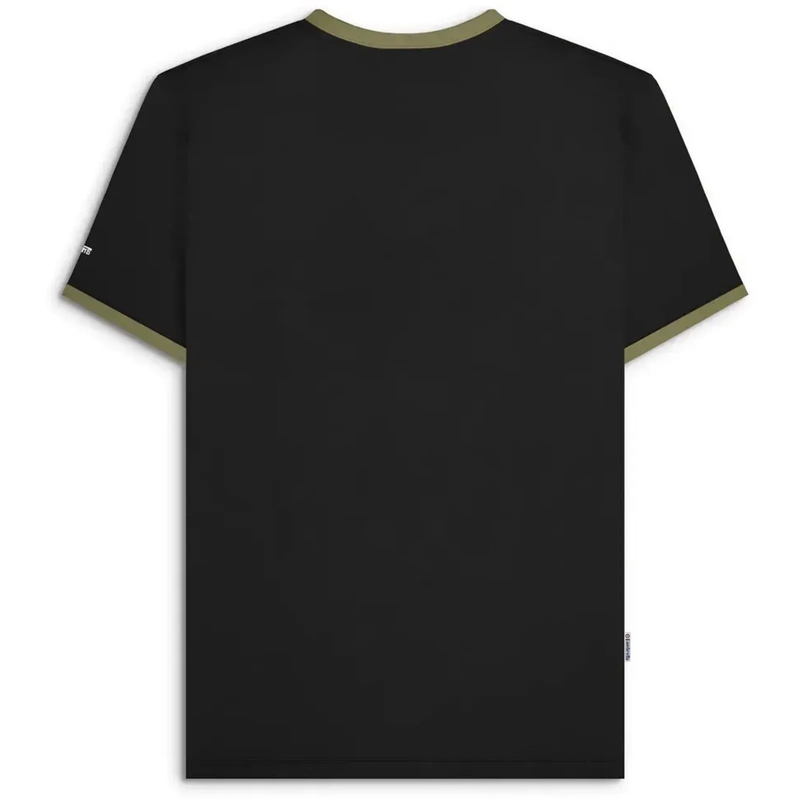 Lambretta Mens Logo Ringer Crew Neck Cotton T-Shirt