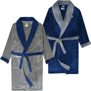 Lambretta Mens Luxury Super Soft Fleece Dressing Gown
