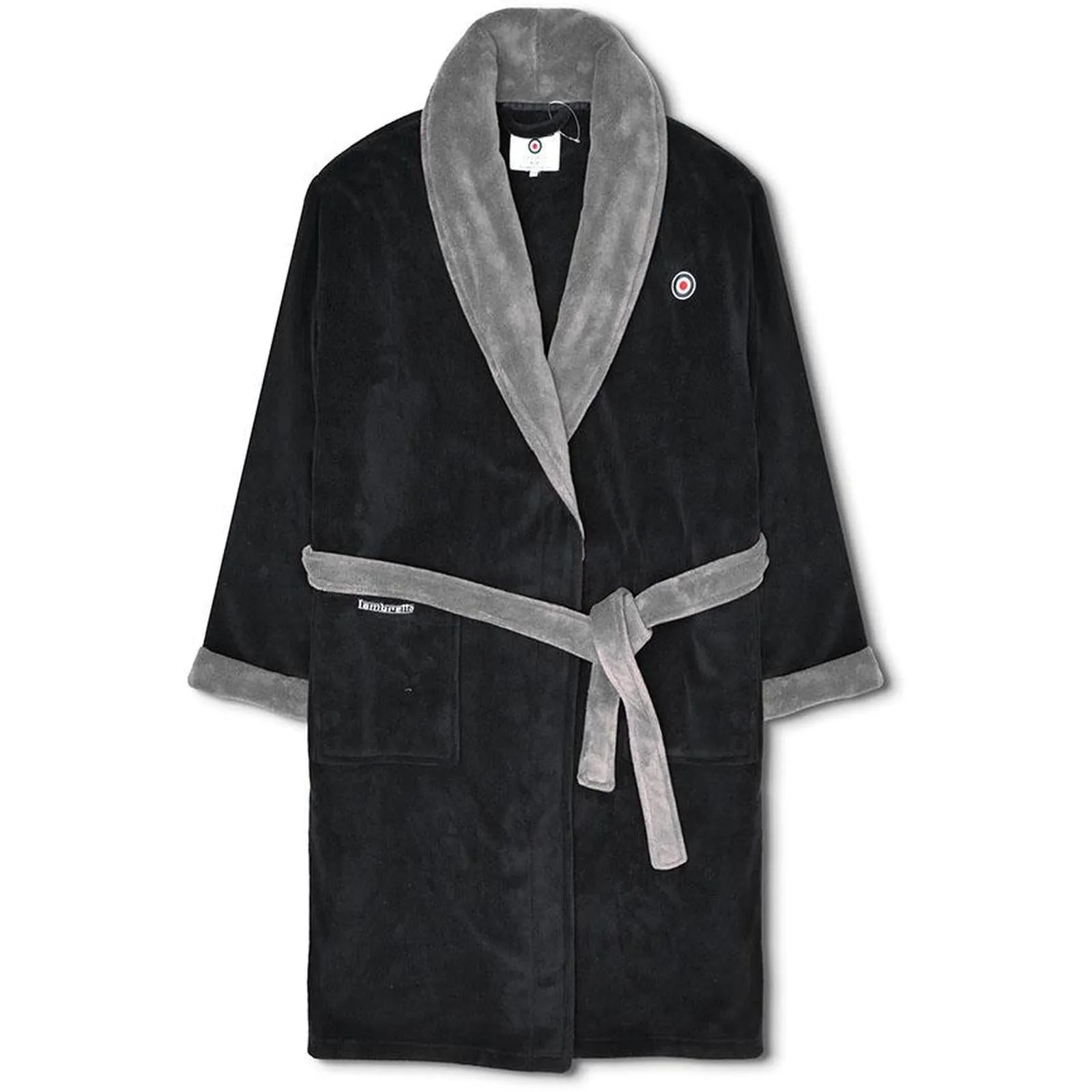 Lambretta Mens Luxury Super Soft Fleece Dressing Gown