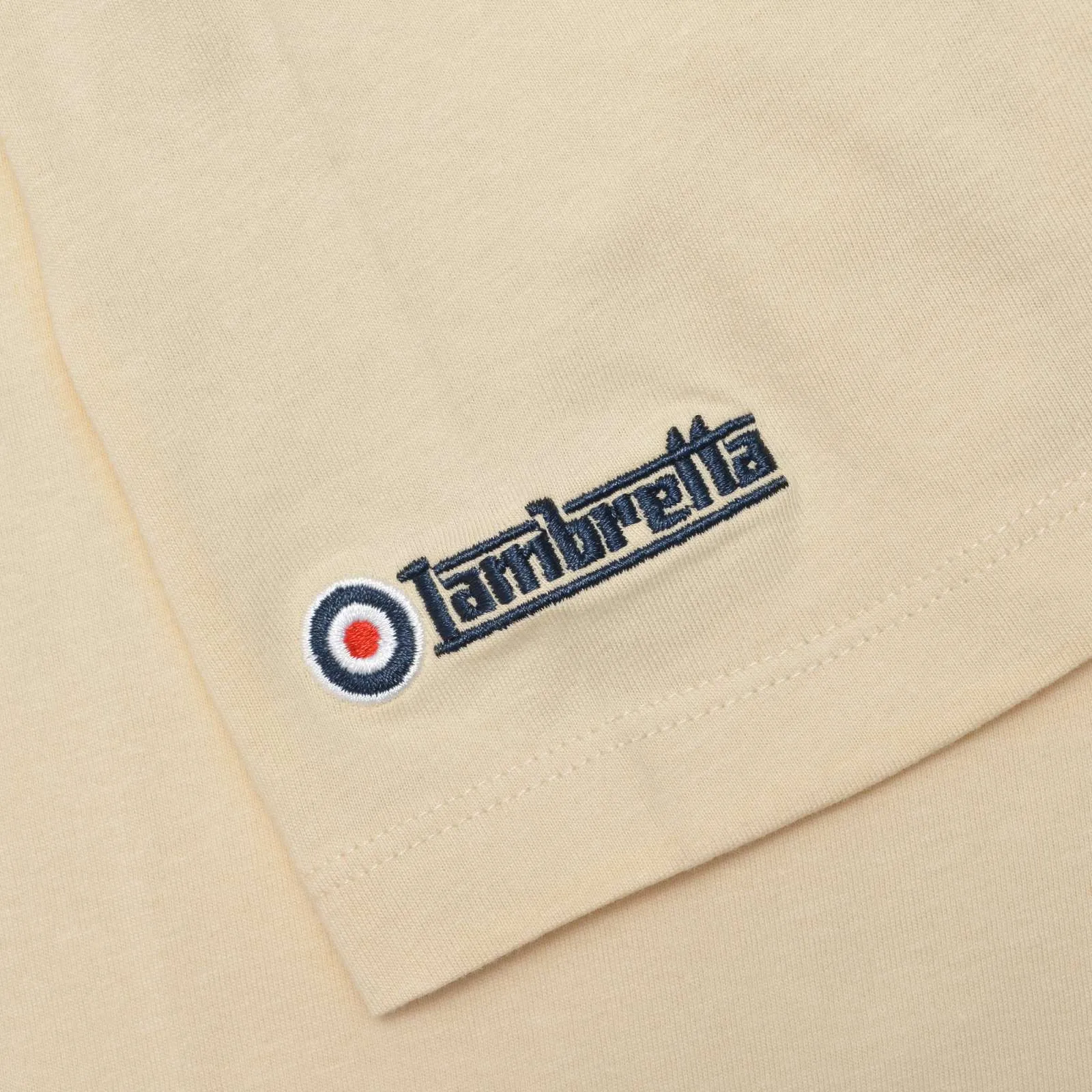 Lambretta Mens Multi Stripe Short Sleeve T-Shirt