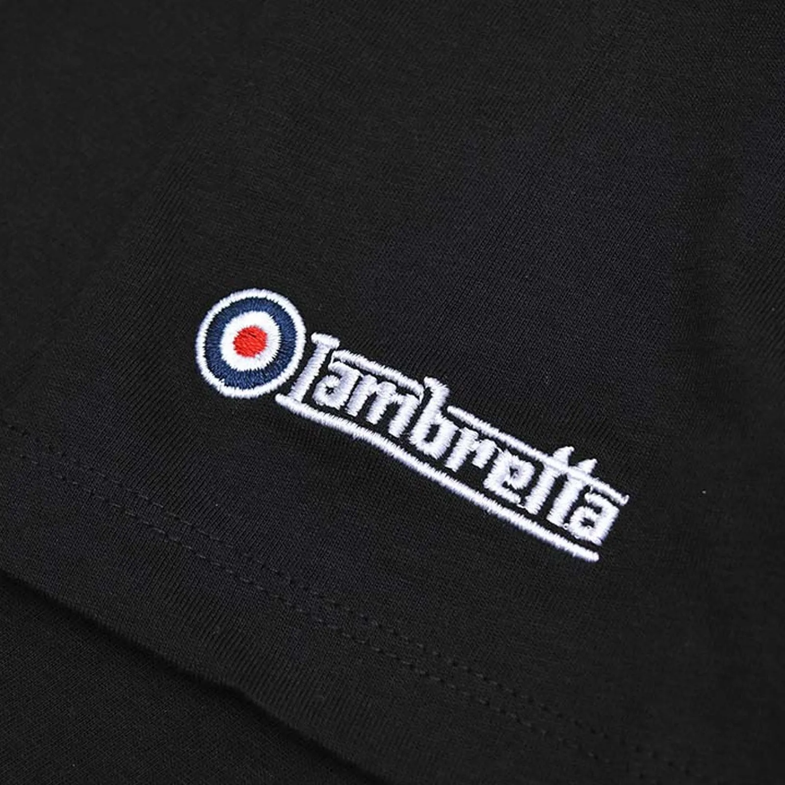 Lambretta Mens Multi Stripe Short Sleeve T-Shirt