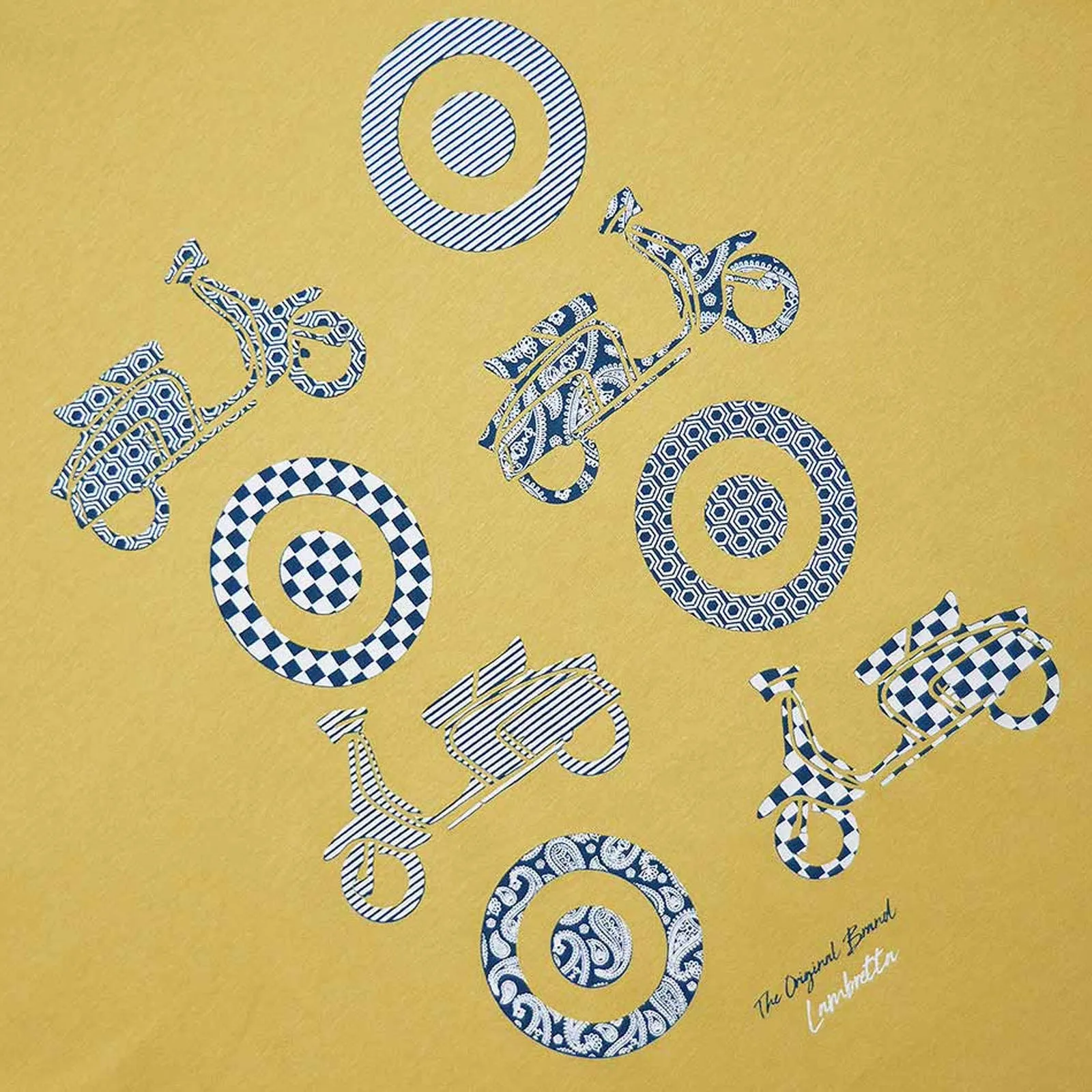 Lambretta Mens Multi Target Scooter T-Shirt