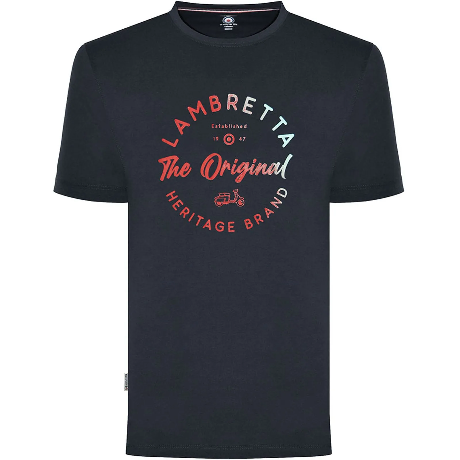 Lambretta Mens Original Heritage T-Shirt