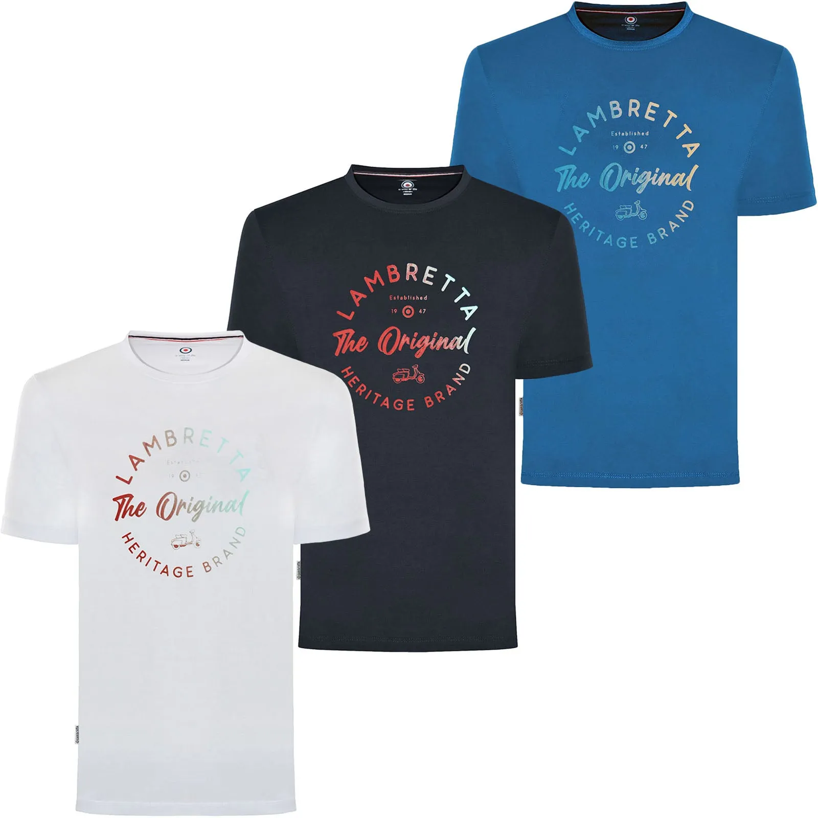 Lambretta Mens Original Heritage T-Shirt
