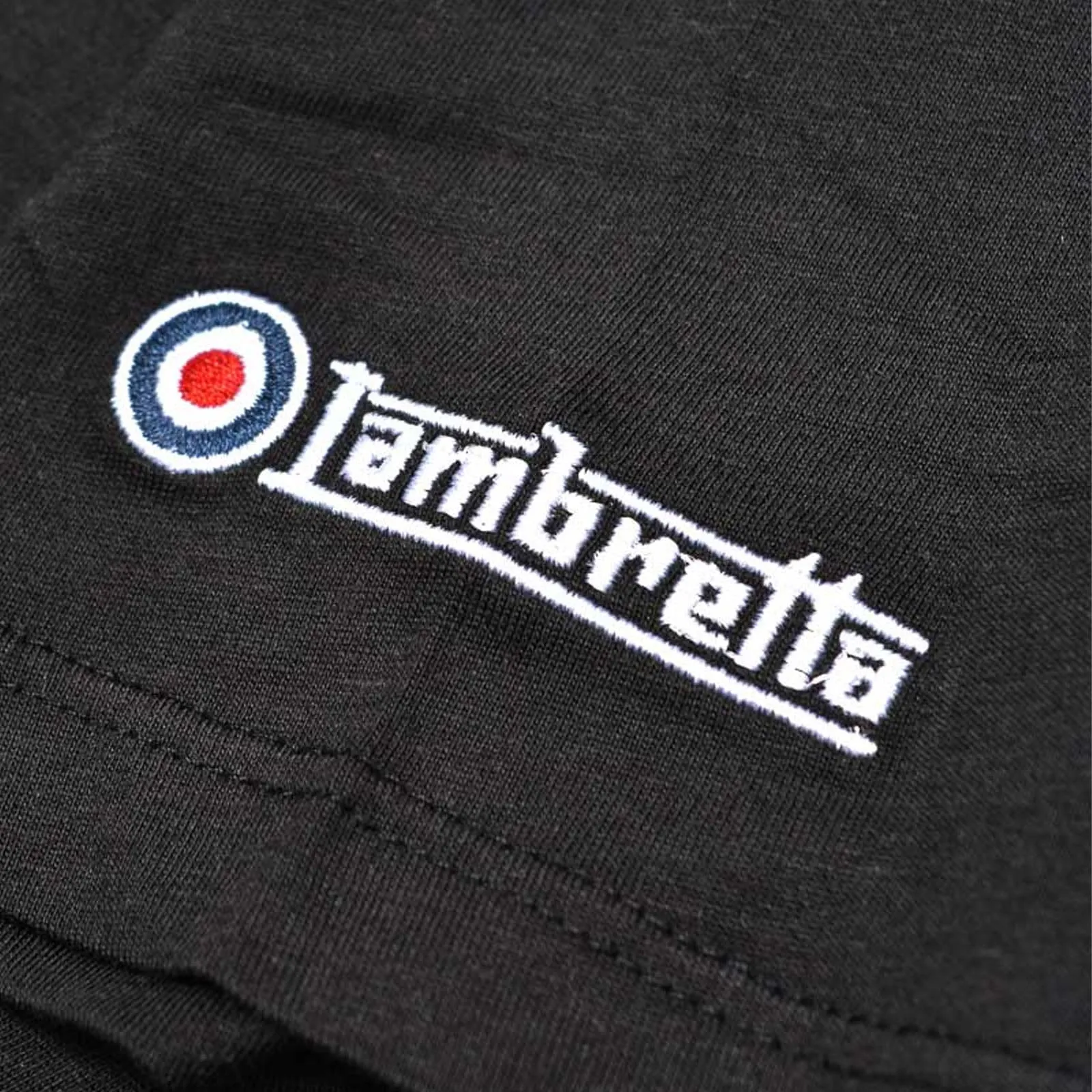 Lambretta Mens Paisley Target Cotton Short Sleeve T-Shirt