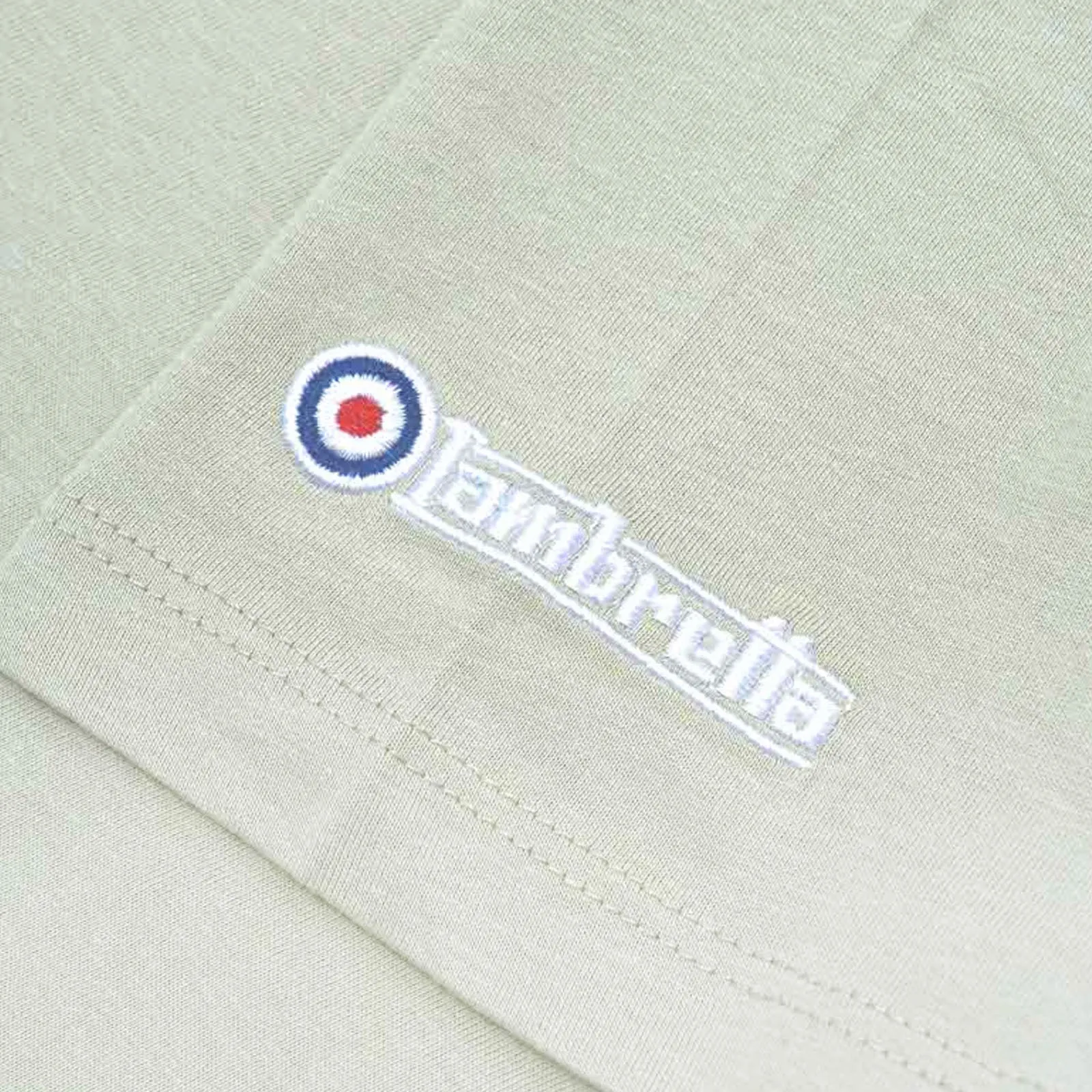 Lambretta Mens Paisley Target Cotton Short Sleeve T-Shirt
