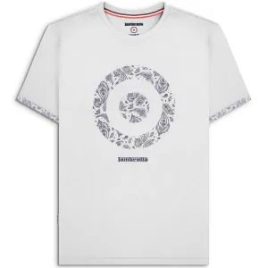 Lambretta Mens Paisley Target Short Sleeve T-Shirt