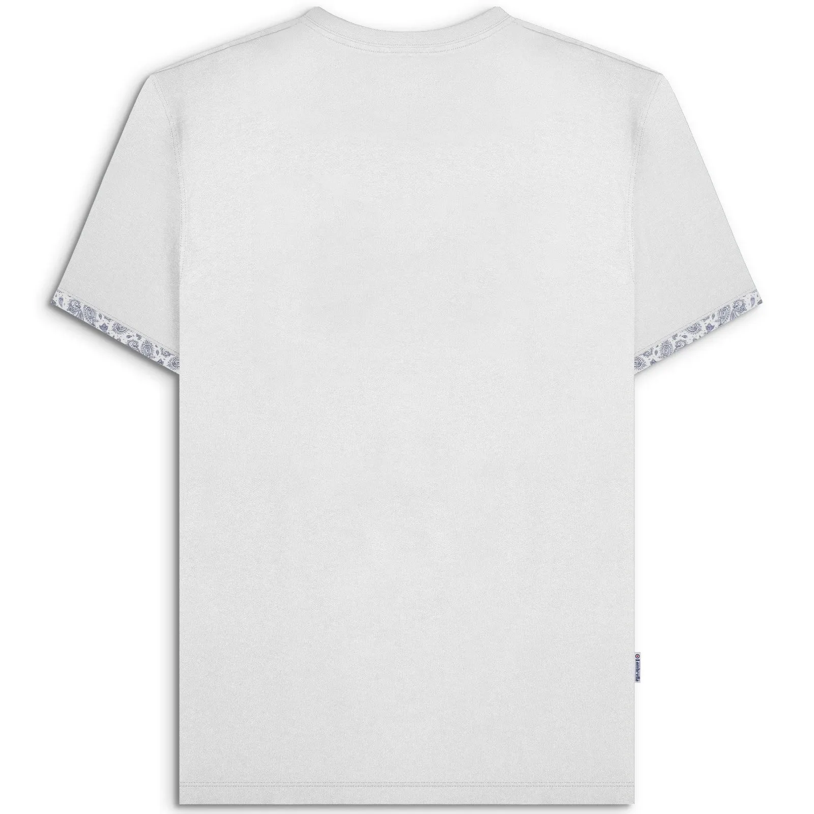 Lambretta Mens Paisley Target Short Sleeve T-Shirt