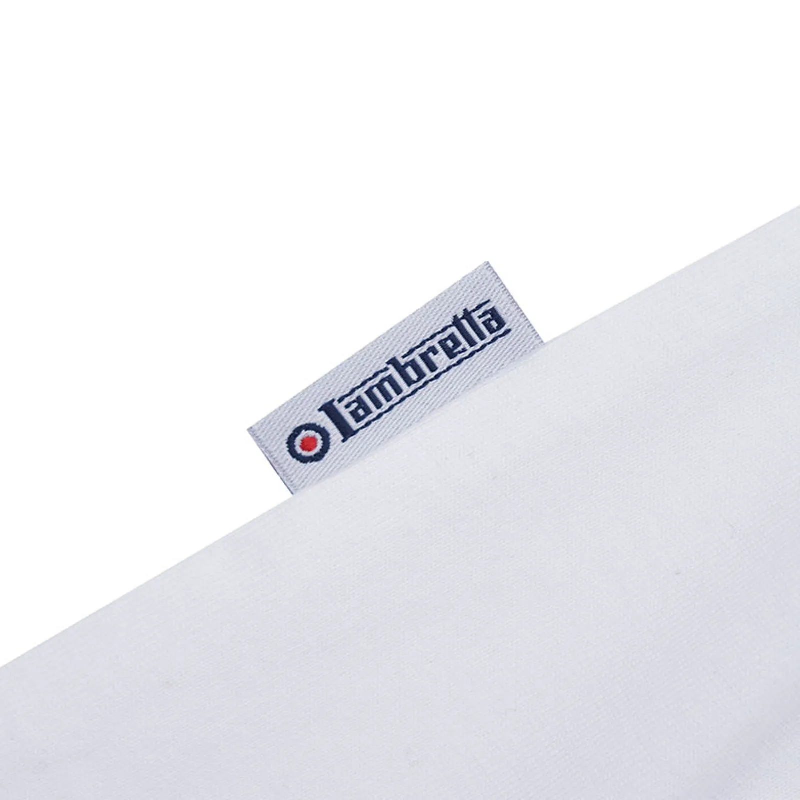 Lambretta Mens Pow Roundel Crew Neck Retro T-Shirt