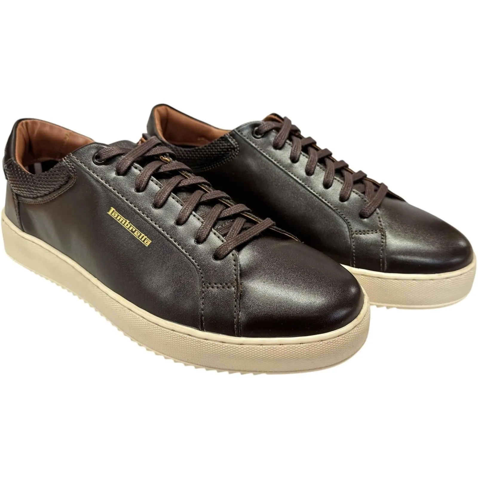 Lambretta Mens Robbie Low Rise Lace Up Trainers
