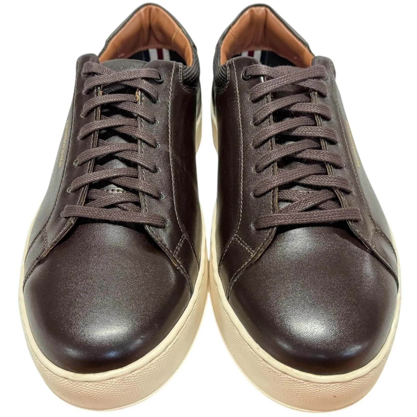 Lambretta Mens Robbie Low Rise Lace Up Trainers