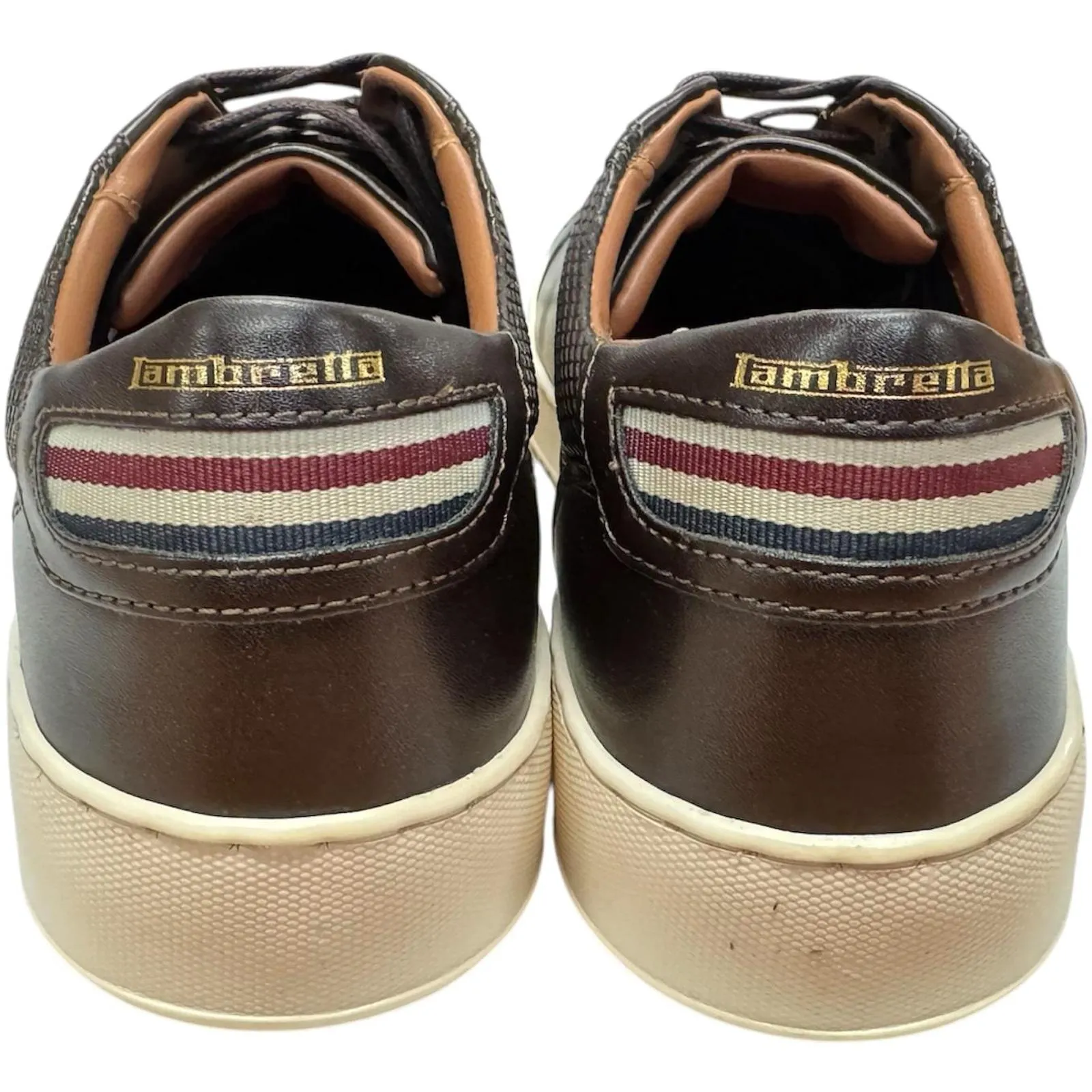 Lambretta Mens Robbie Low Rise Lace Up Trainers