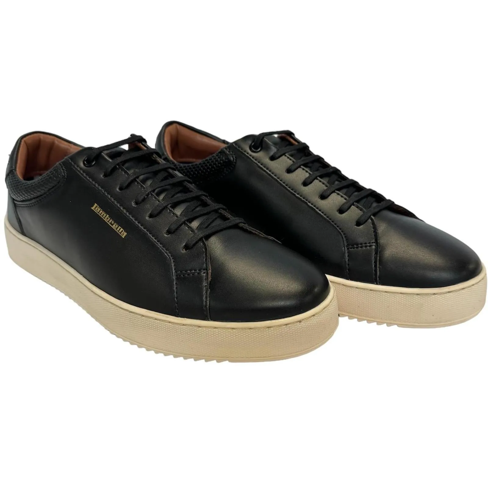 Lambretta Mens Robbie Low Rise Lace Up Trainers