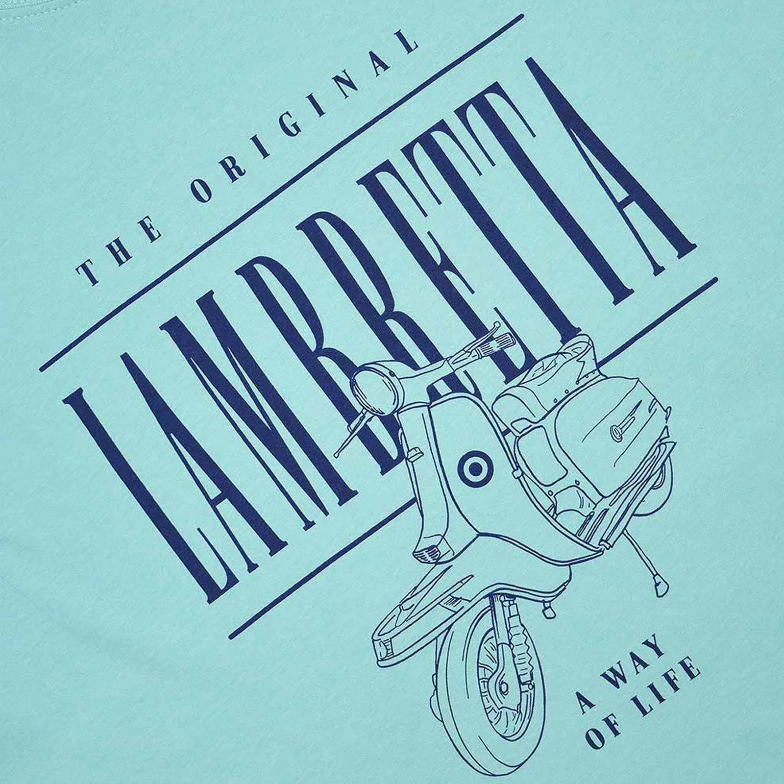 Lambretta Mens Scooter Artwork T-Shirt