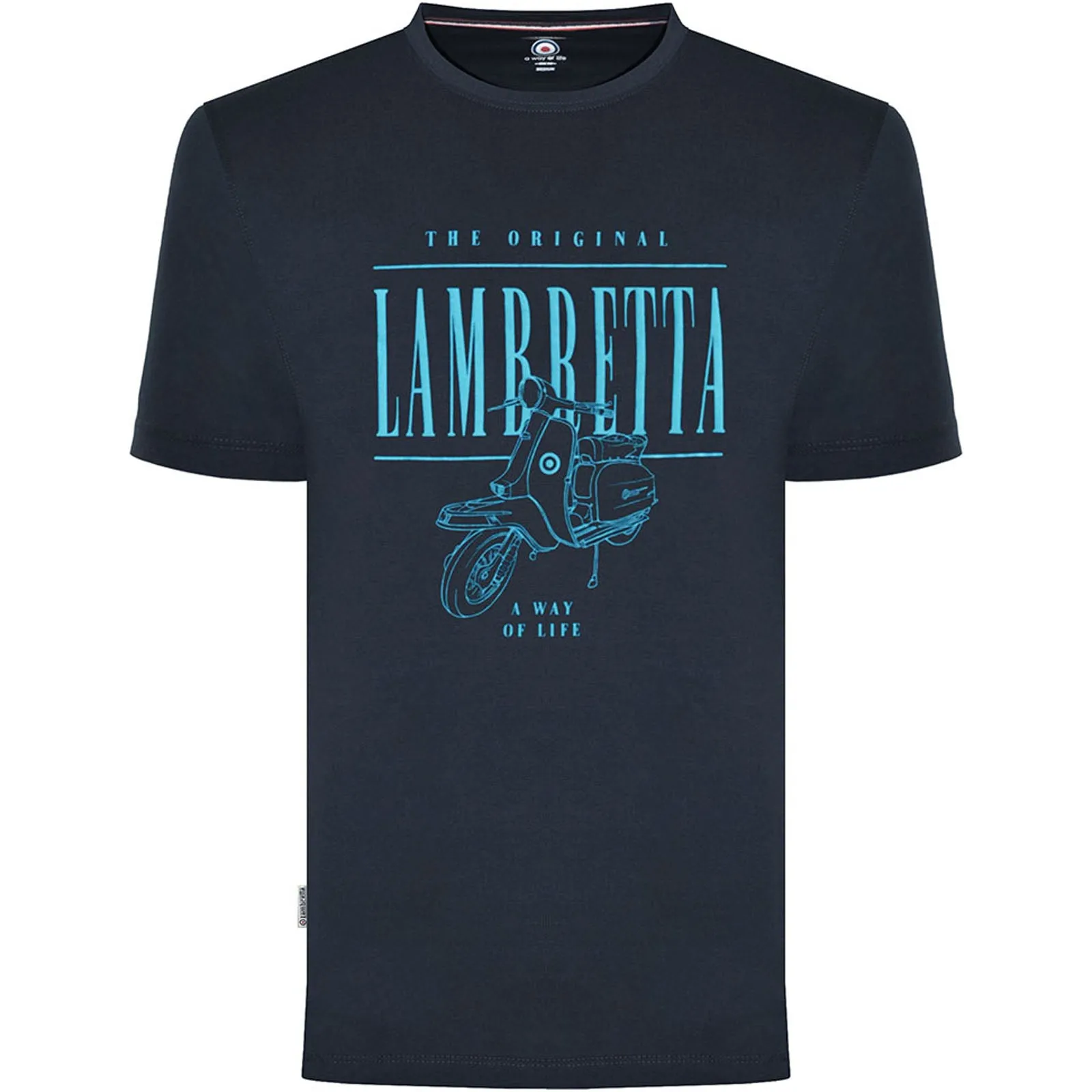 Lambretta Mens Scooter Artwork T-Shirt