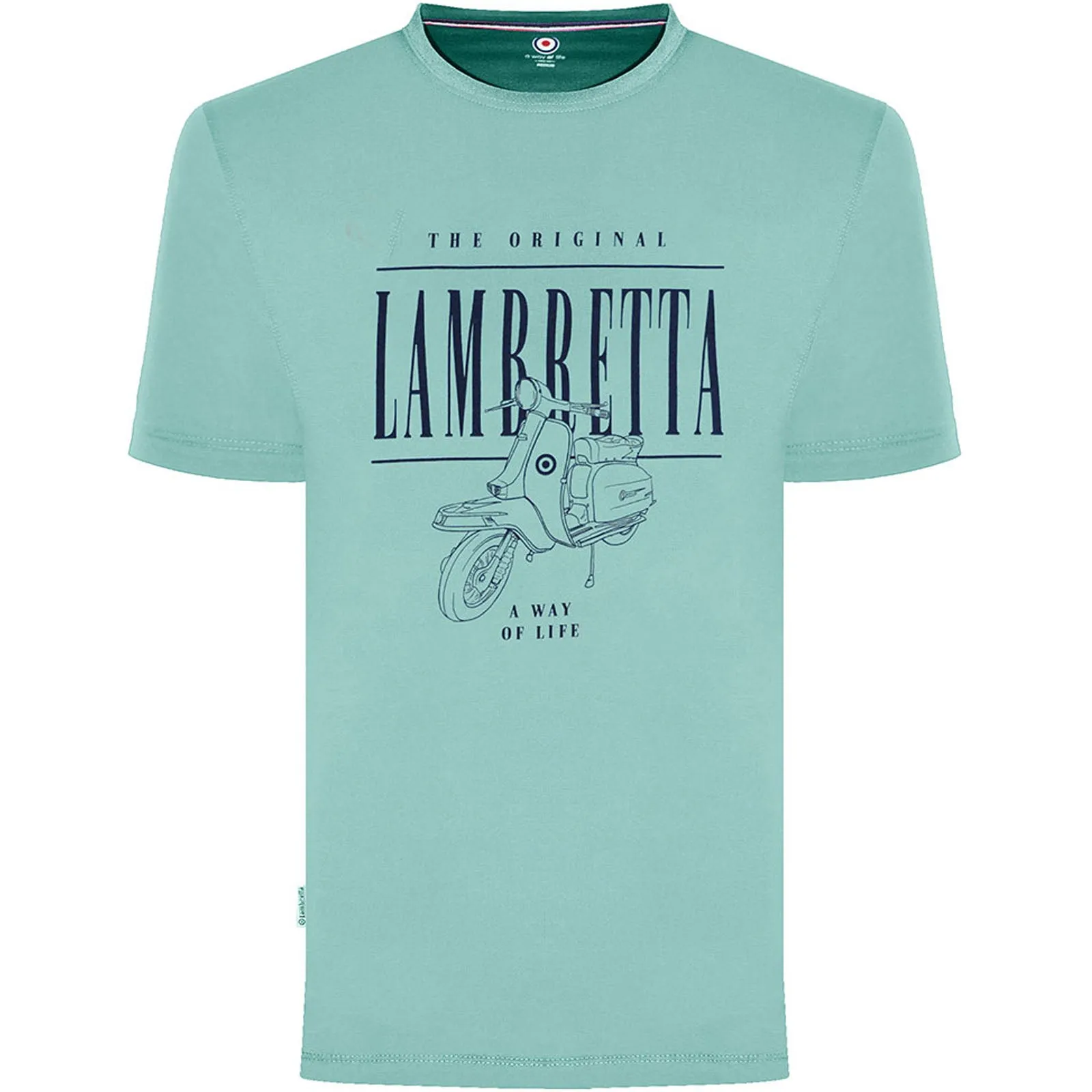 Lambretta Mens Scooter Artwork T-Shirt