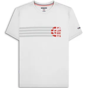 Lambretta Mens Scooter Stripe Short Sleeve T-Shirt