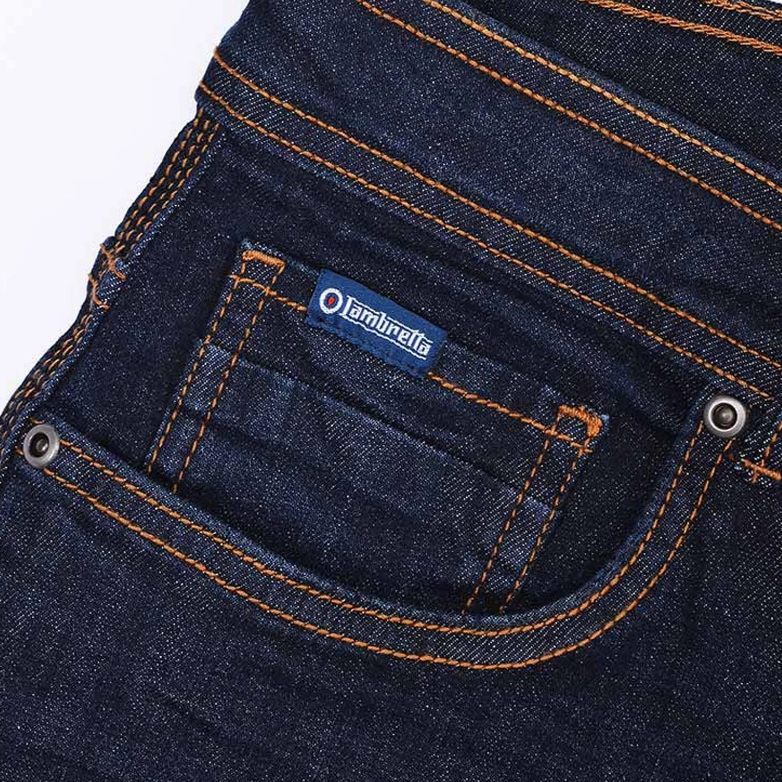 Lambretta Mens Stafford Slim Fit Skinny Denim Jeans