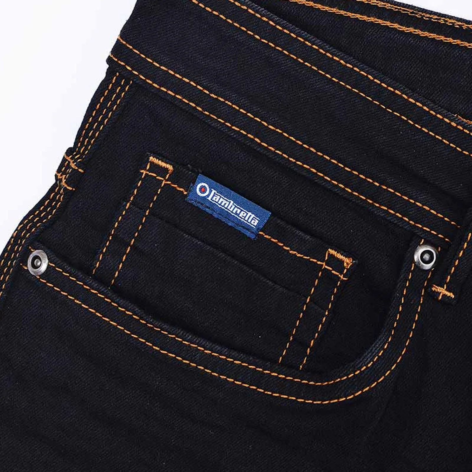 Lambretta Mens Stafford Slim Fit Skinny Denim Jeans