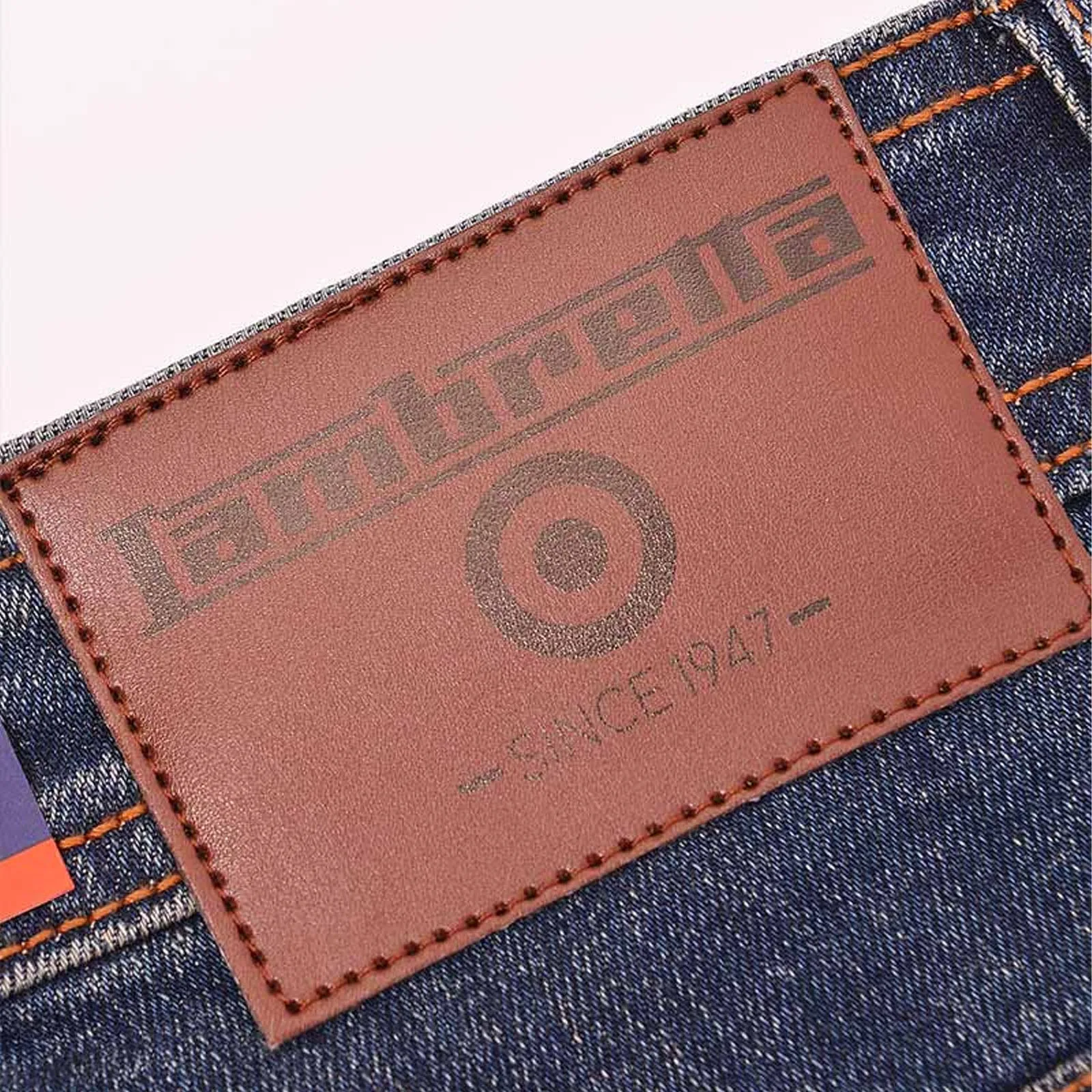 Lambretta Mens Stafford Slim Fit Skinny Denim Jeans