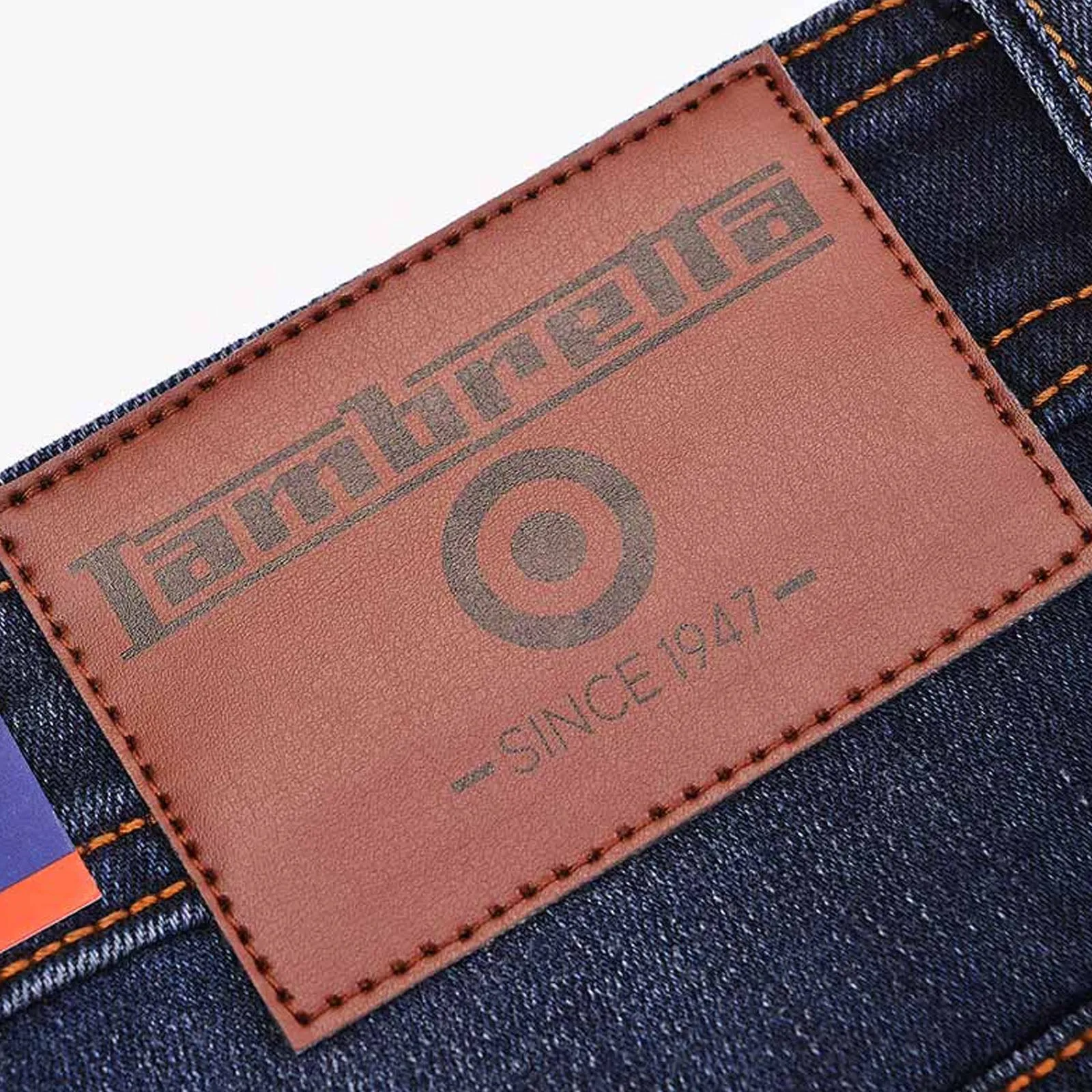 Lambretta Mens Stafford Slim Fit Skinny Denim Jeans