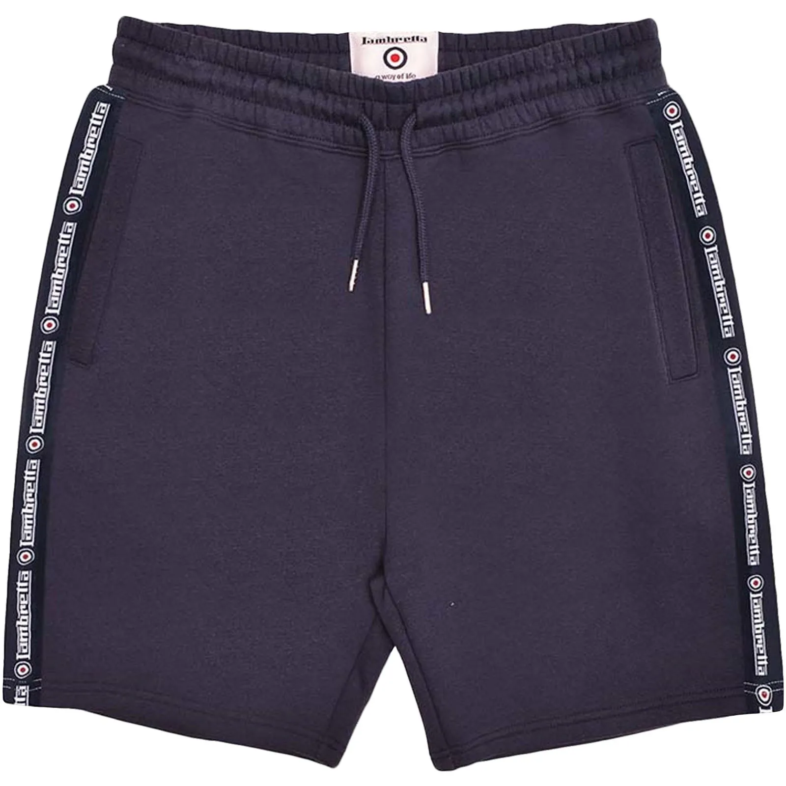 Lambretta Mens Taped Fleece Sweat Shorts