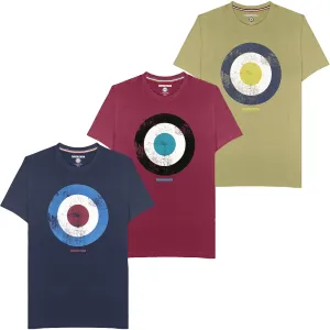 Lambretta Mens Target Graphic T-Shirt