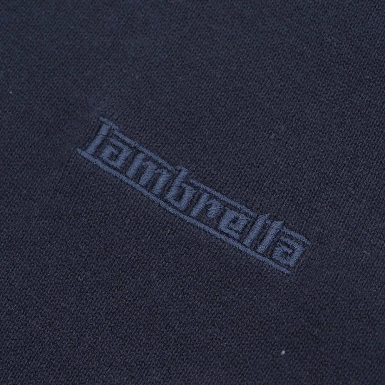 Lambretta Mens Tipped Knit Short Sleeve Polo Shirt
